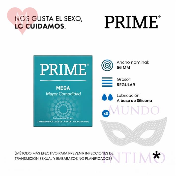 Preservativo Prime Mega